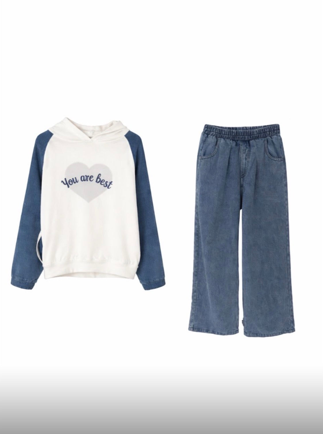 Ensemble Coeur Denim