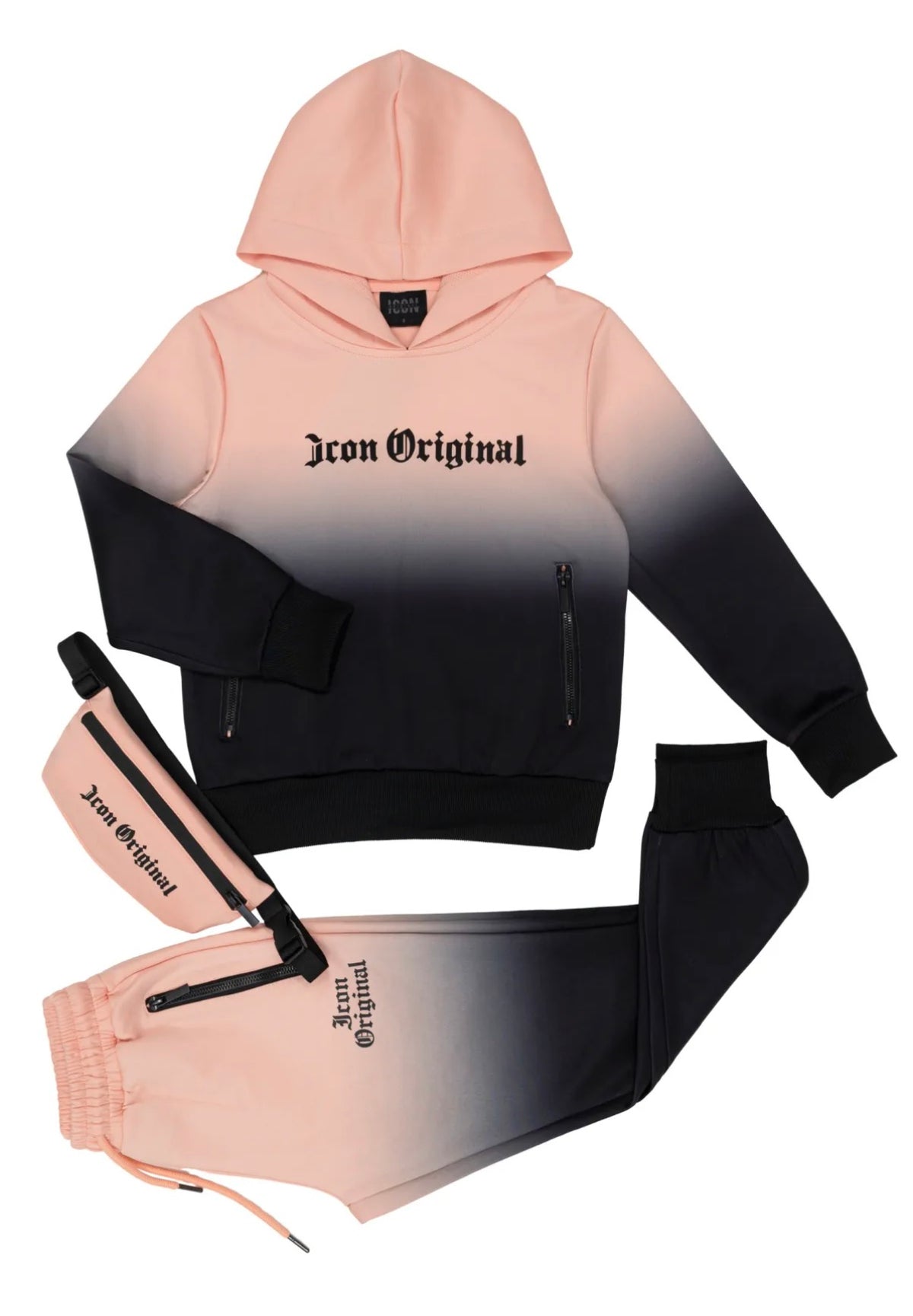 Ensemble dégradé Saumon