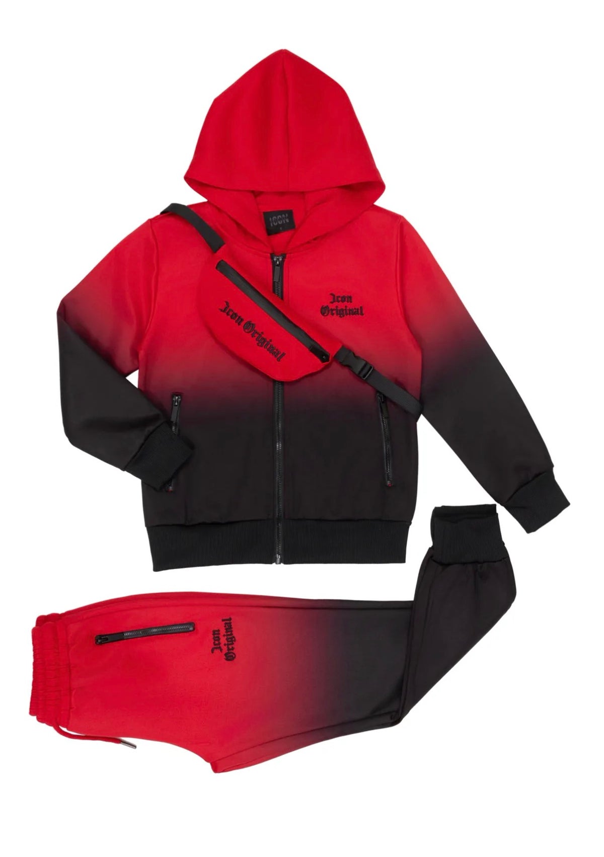 Ensemble dégradé Rouge