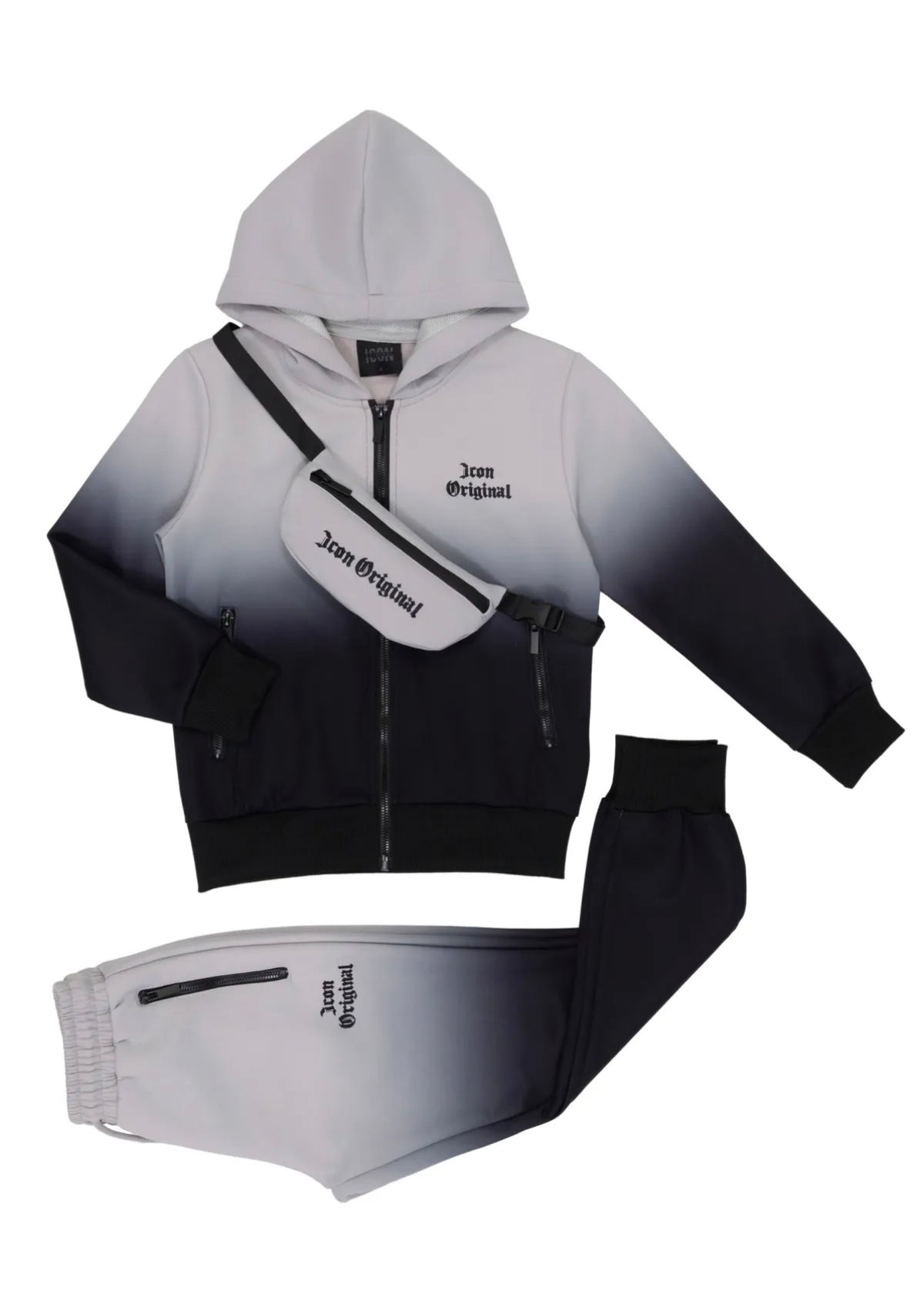 Ensemble dégradé Gris