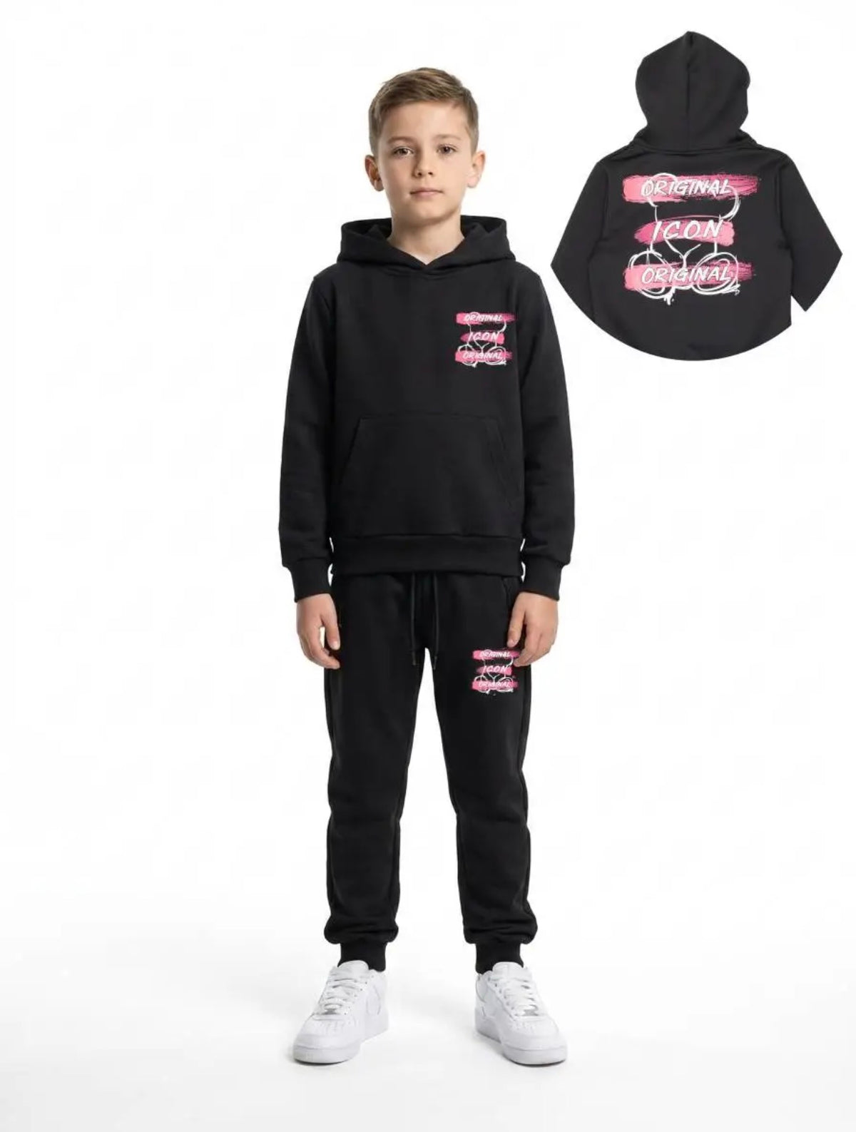 Ensemble Pink Graffiti